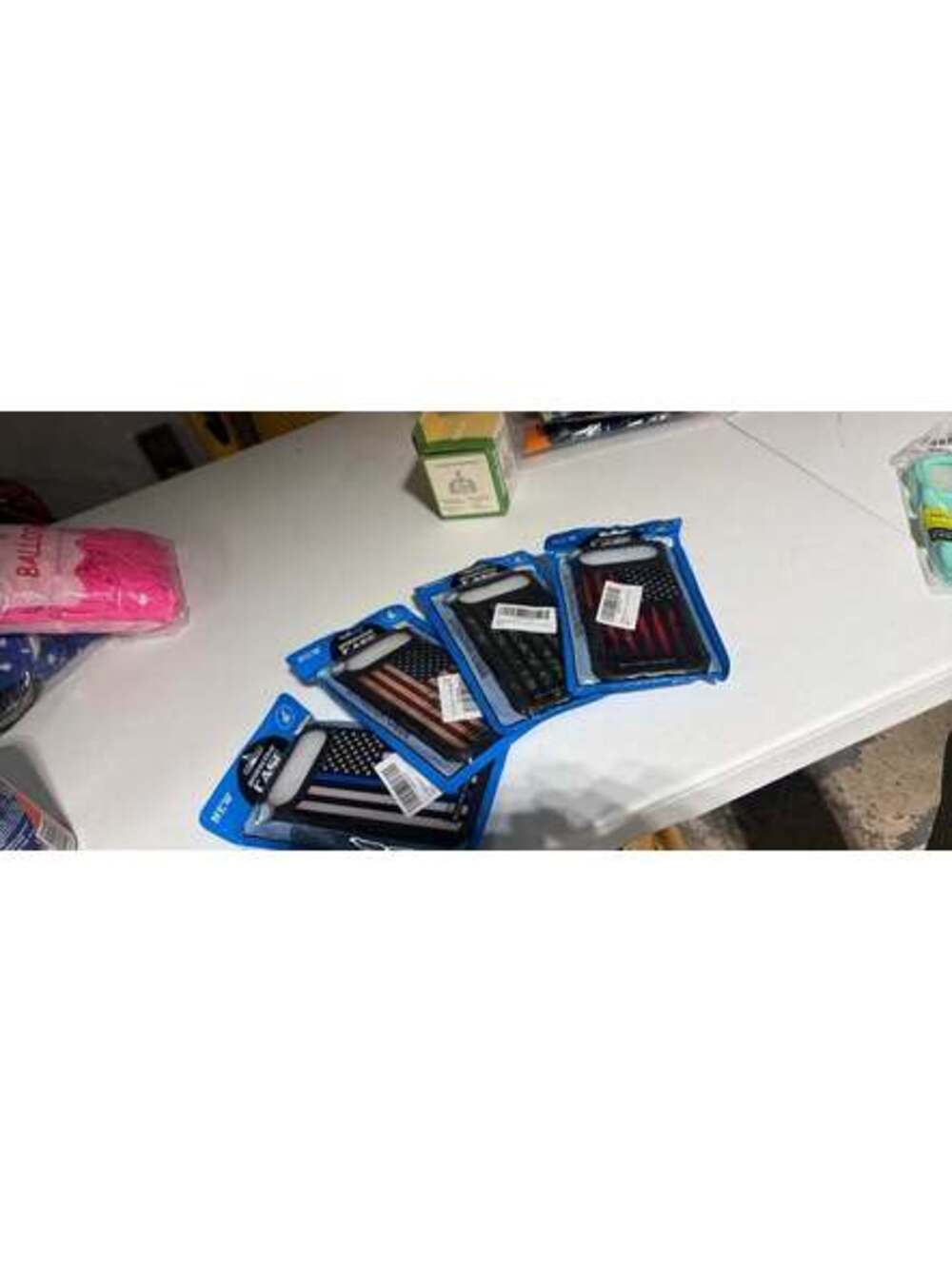 Lot of 4 American Flag Protective Phone Cases